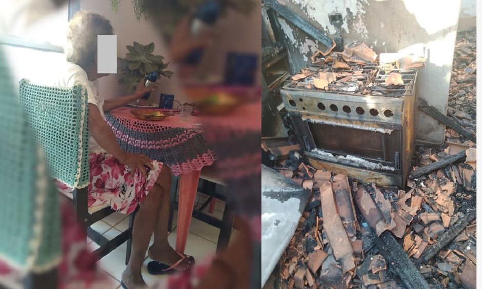 Idosa precisa de documentos e um lar 