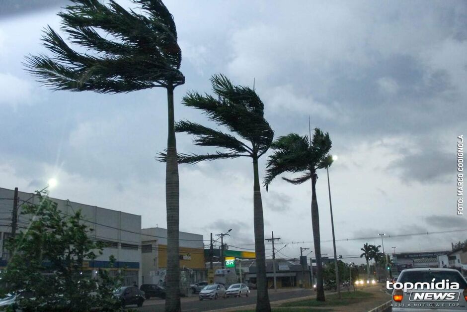 Tempestades estão previstas para MS