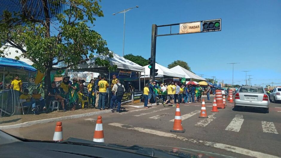 Manifestações estão sendo monitoradas