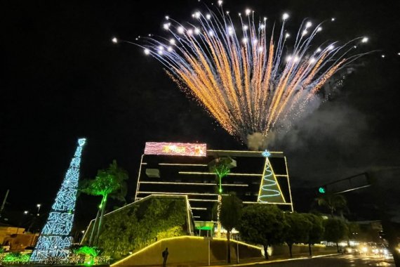 Decoração de Natal da Fiems