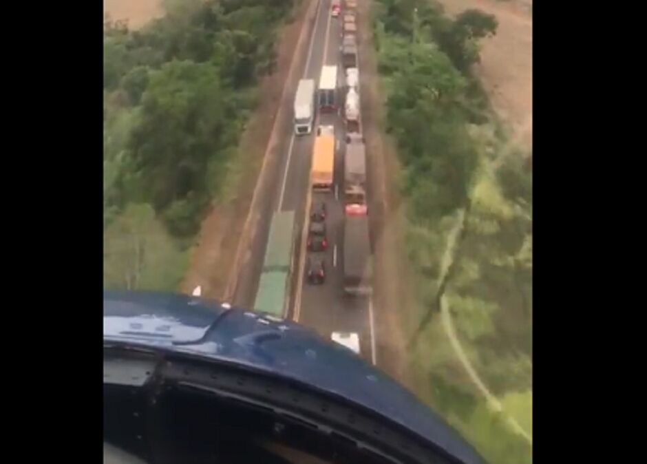 Multas foram por interdição parcial de pista 