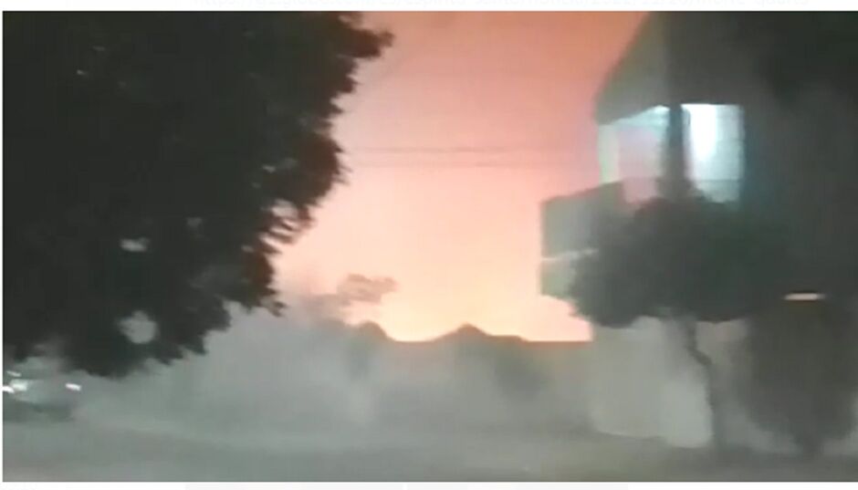 Incêndio assustou moradores