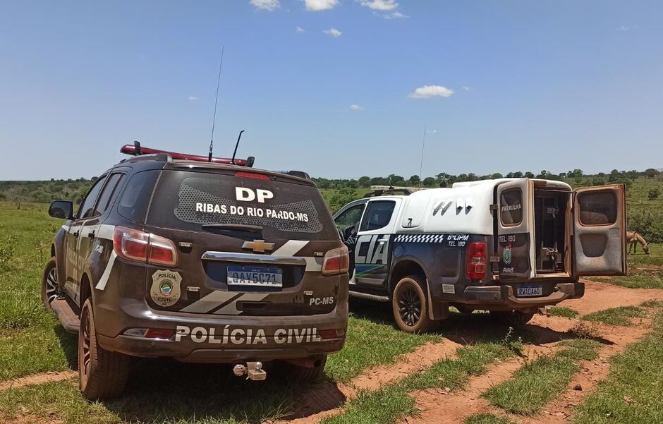 Casal foi preso em uma fazenda