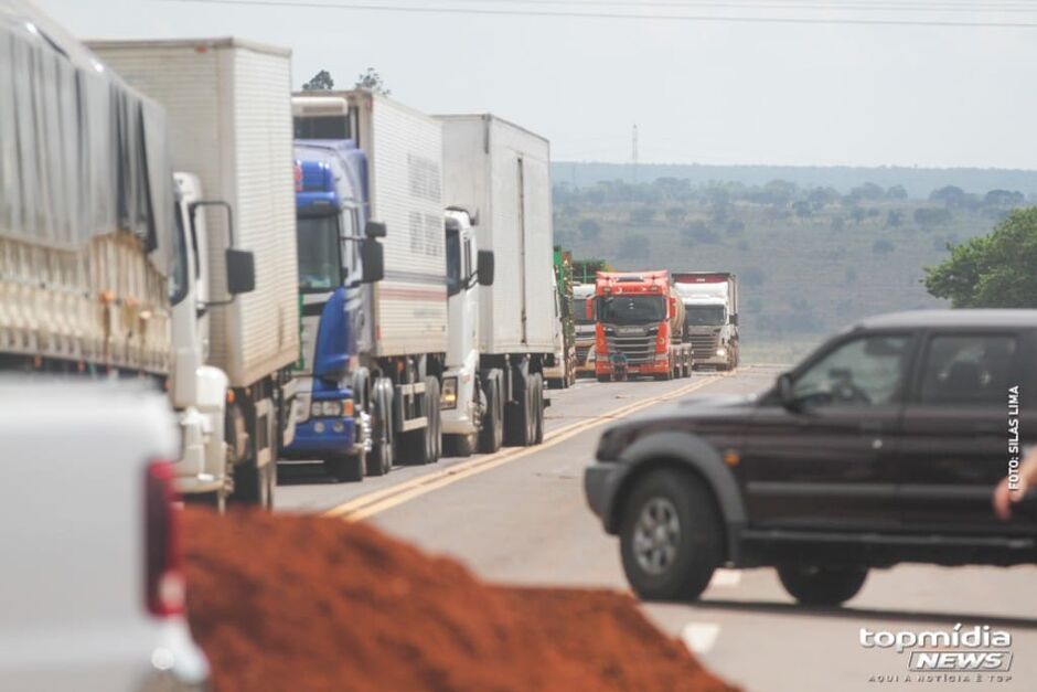 Caminhoneiros podem sofrer duras sanções por conta de manifestações