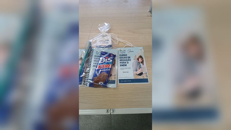 Alunos vão receber kits