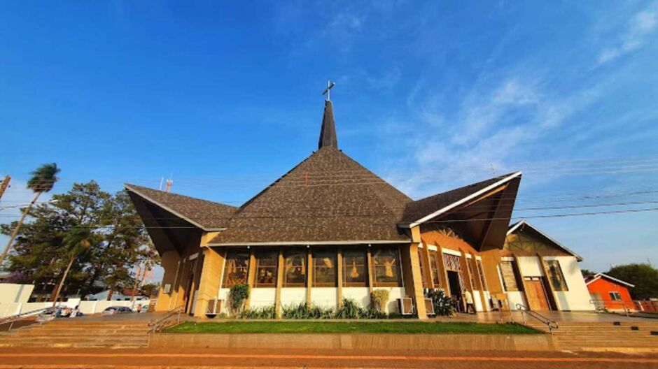 Igreja Nossa Senhora da Abadia, em Sidrolândia