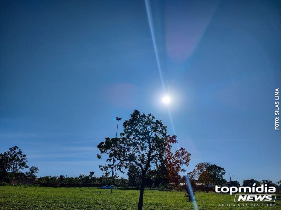 Dias serão de muito calor