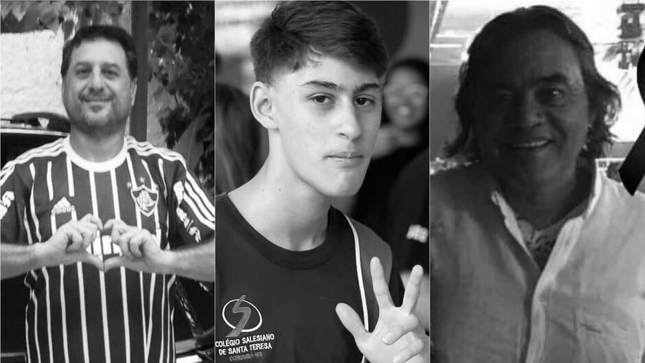 Mortos eram pai, filho e professor que moravam em Corumbá