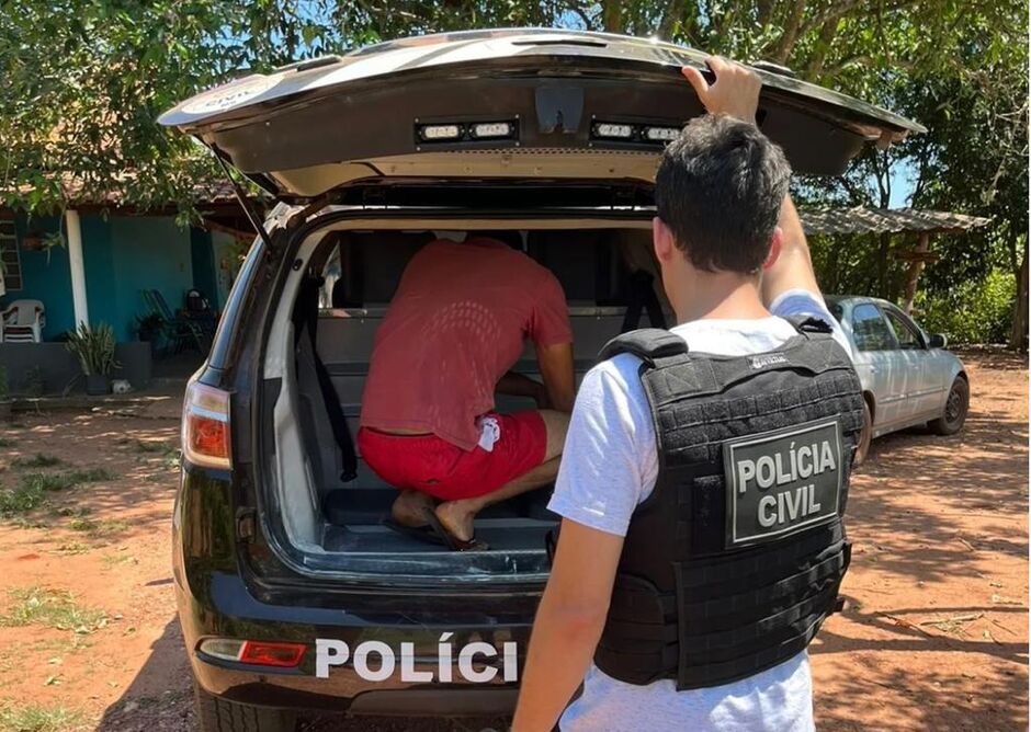 Acusado foi preso nesse domingo