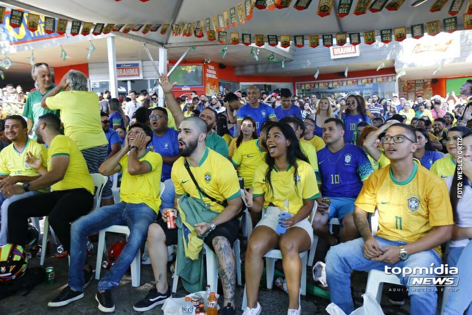 Torcedores comemoraram bastante a vitória