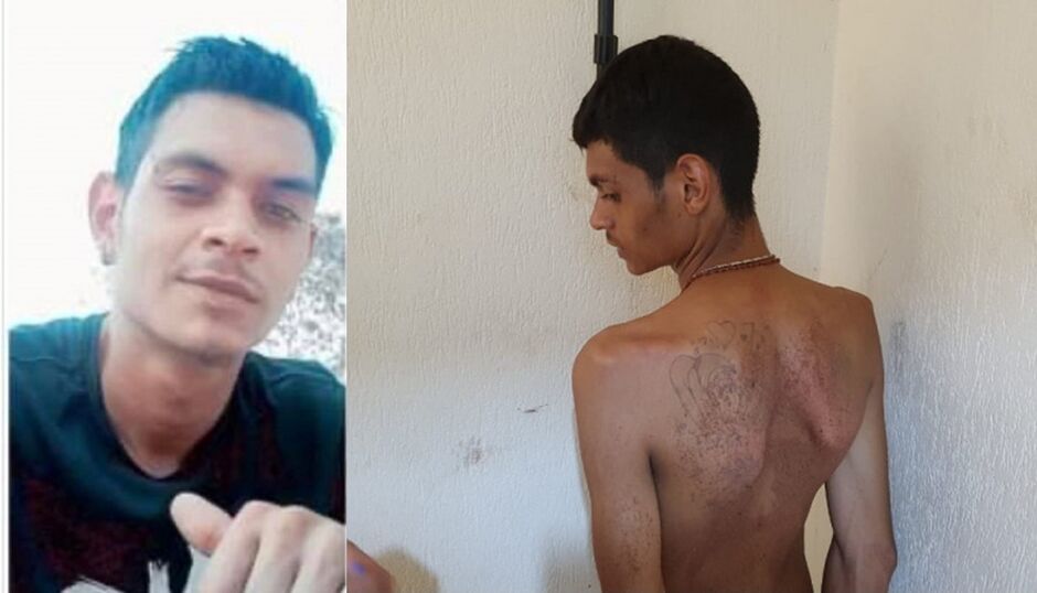 Juliano quando foi preso por tentativa de homicídio em 2020