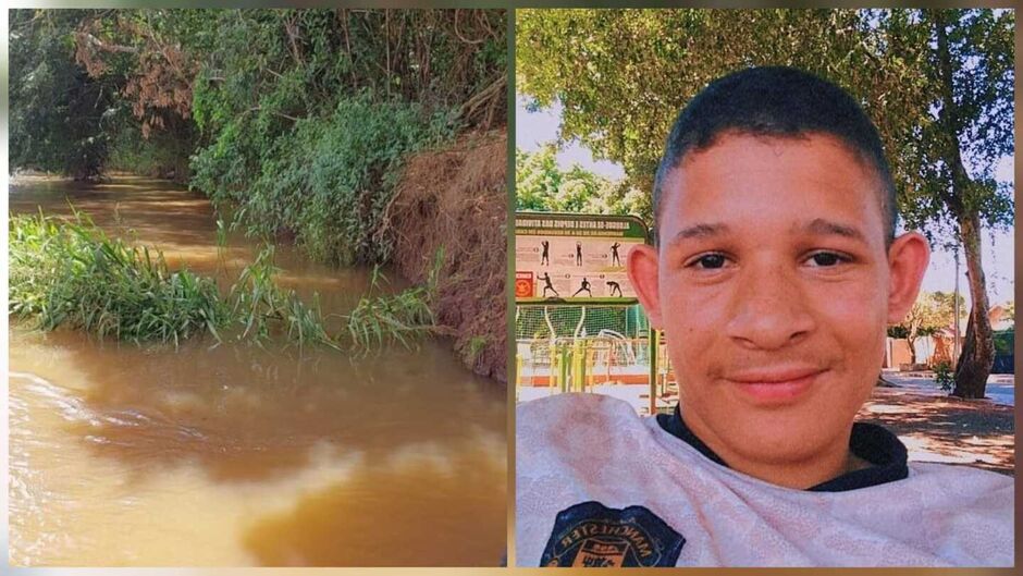 Jovem desapareceu enquanto tomava banho em rio no município de Fátima do Sul