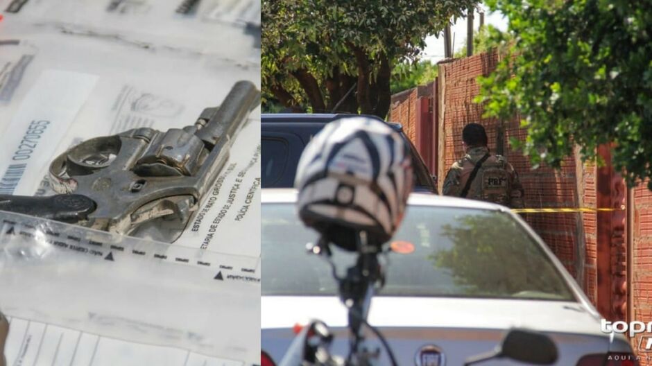 Troca de tiros ocorreu na casa de um suspeito 