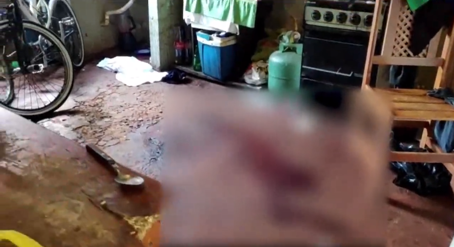 Imóvel onde a menina foi encontrada