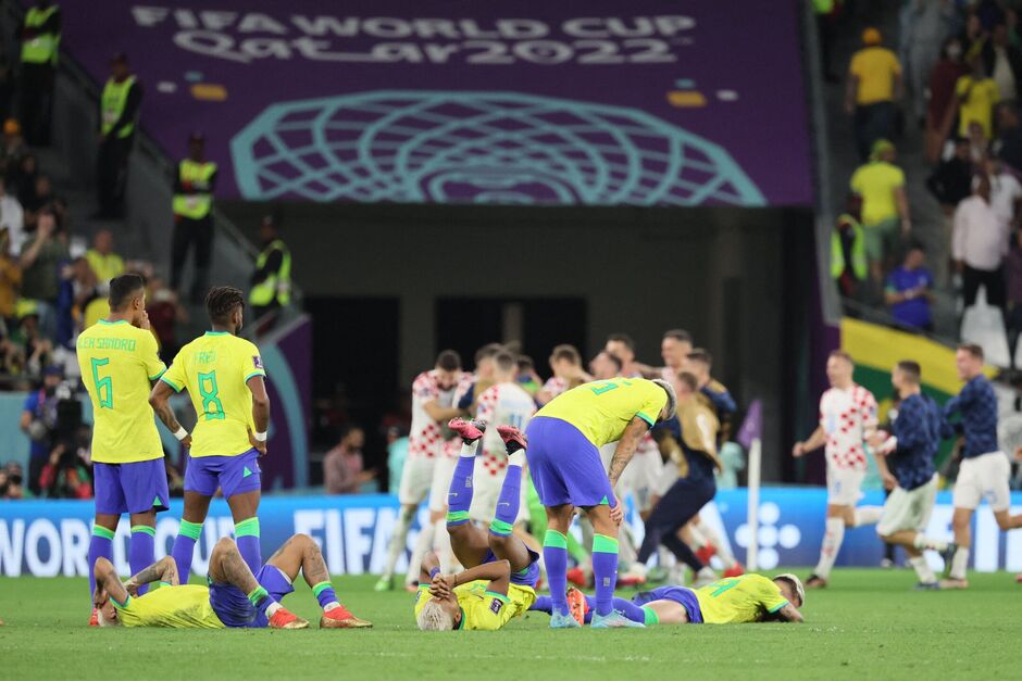 Brasil está eliminado da Copa do Mundo