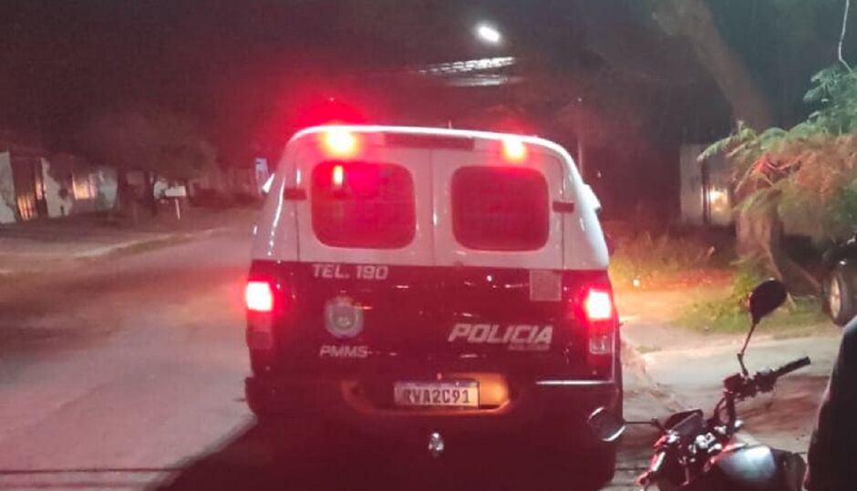 PM prendeu motociclista com faca 