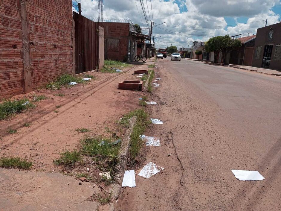 Rua Mansour Contar foi palco de 'festa' de alunos 