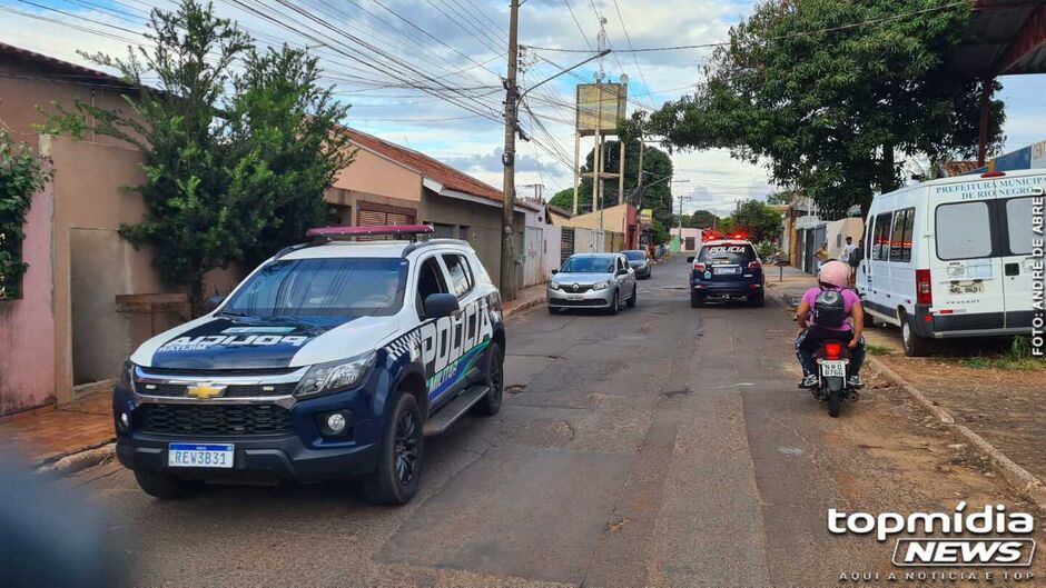 Movimentação policial foi grande na área