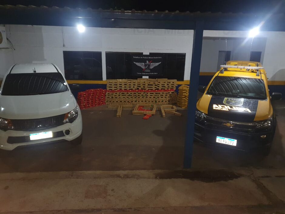 Veículo locado em Belo Horizonte foi encontrado com mais de 600 kg de maconha em Ponta Porã