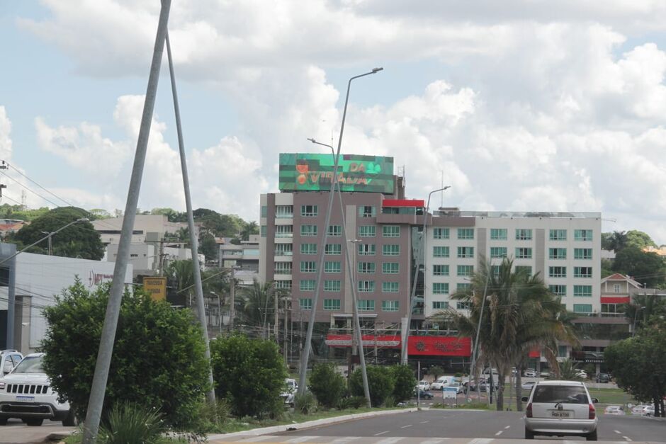 Painel, visto pela antiga Furnas