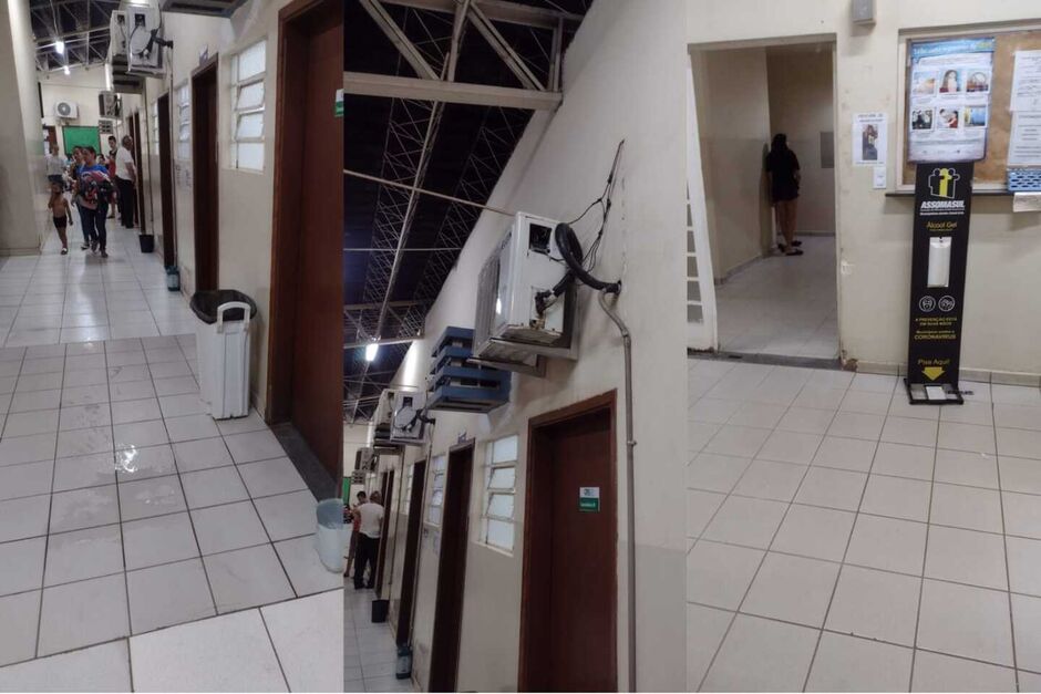 Corredor molhado, mofo e até mesmo ar condicionado em mal funcionamento são umas das reclamações