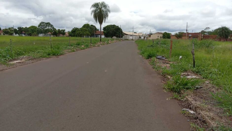 Colchão abandonado 