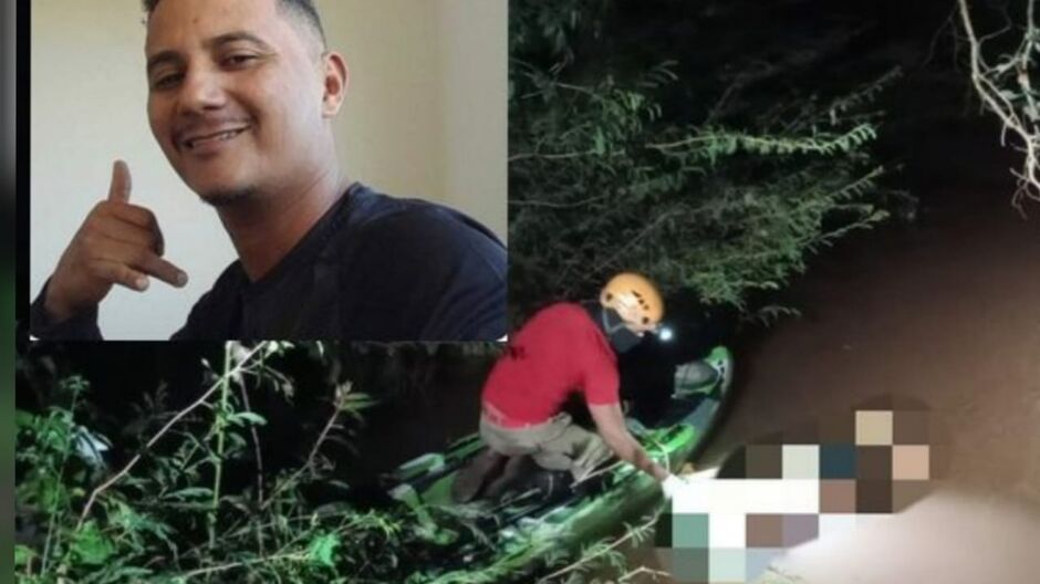 O Corpo de Bombeiros foi acionado e encontrou o cadáver boiando
