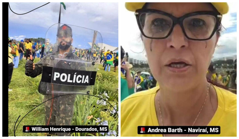 De Dourados e Naviraí, ambos foram identificados após atos de terrorismo