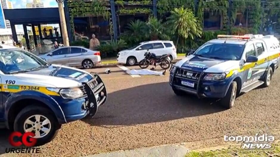 Motorista prestou socorro e foi liberado 