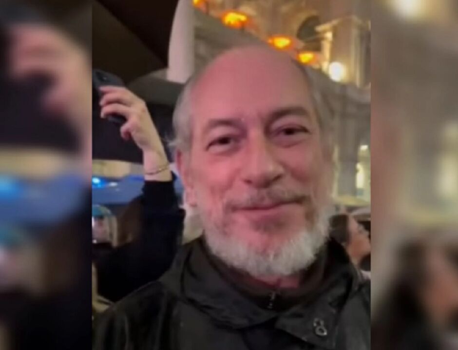 Ciro Gomes passou virada do ano em Milão