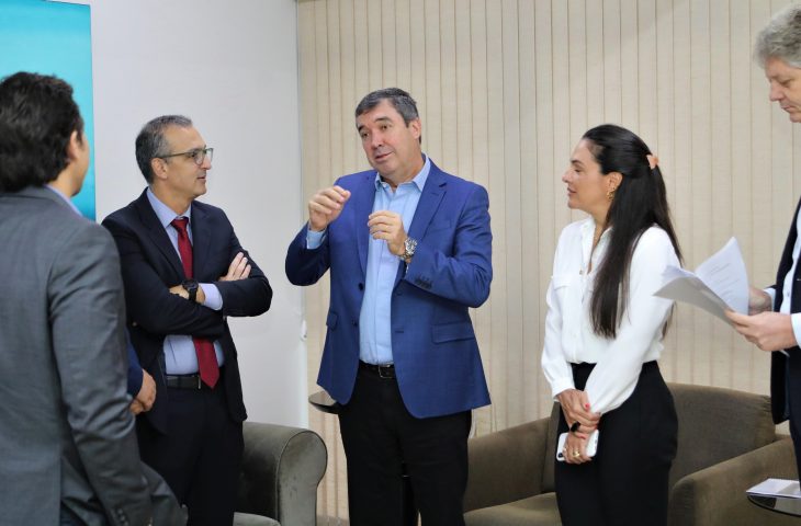 Riedel teve encontros diversos na primeira semana de gestão