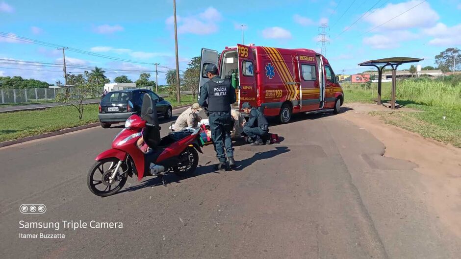 Vítimas foram encaminhadas para Santa Casa