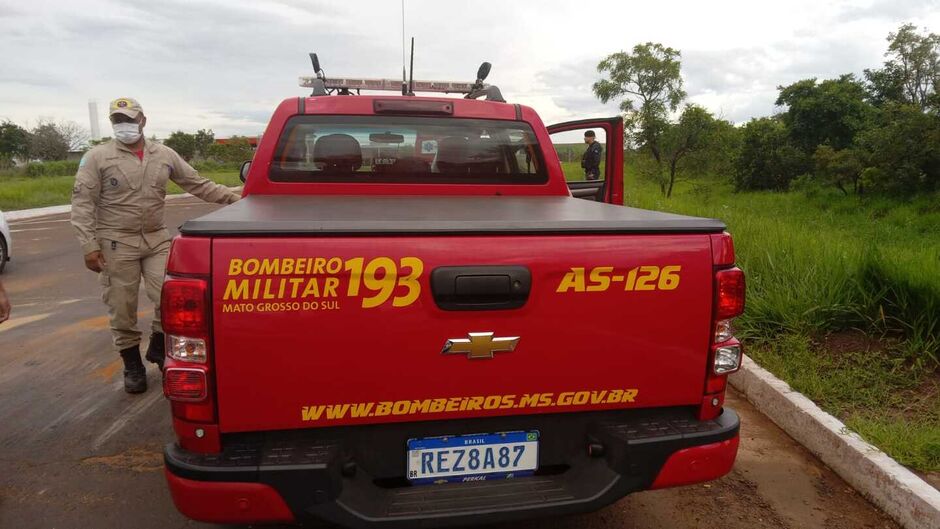 A vítima morreu na mata ao lado da BR-262