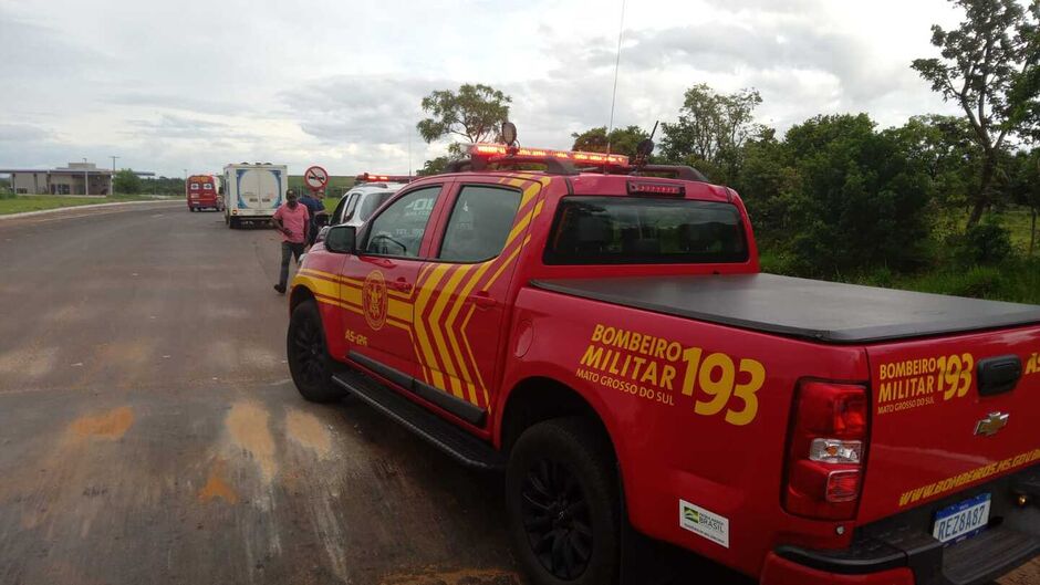 A vítima morreu na mata ao lado da BR-262