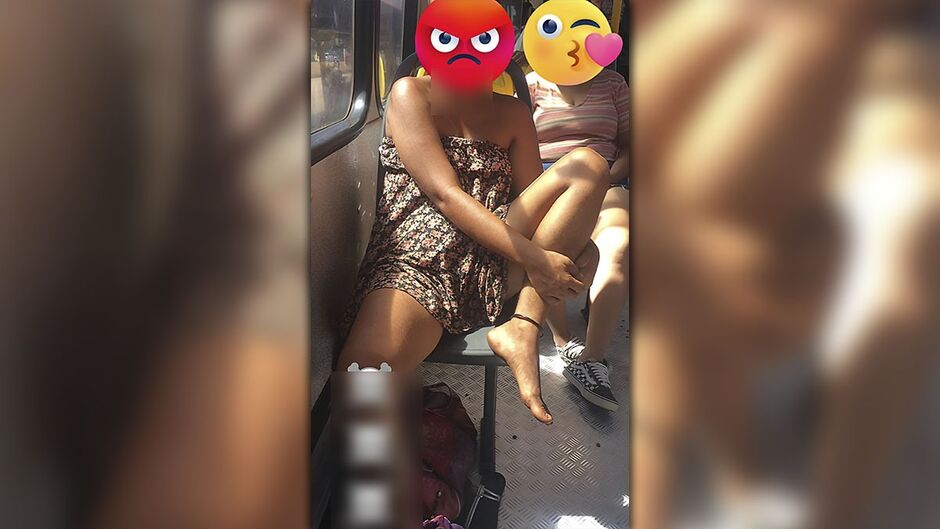 Moradora de rua assediou passageira questionando se ela gostava de mulher
