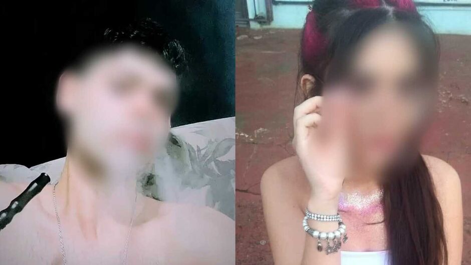 O suspeito começou a bater na mulher dentro de um veículo 