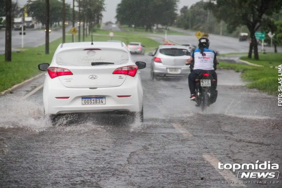 Chuva forte em Campo Grande