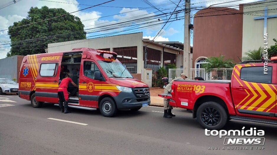 Apesar de acostumado a fazer reparos em telhados, idoso se acidentou