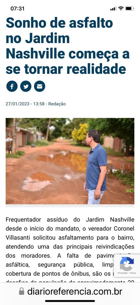 Morador acusa vereador de fazer cortesia com chapéu alheio