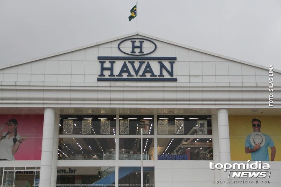  A equipe de prevenção da Havan conteve o ladrão até a chegada da polícia