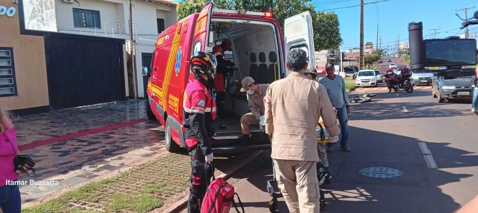 Acidente na Avenida Tamandaré