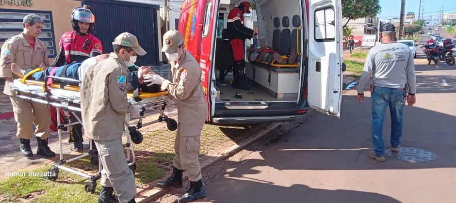 Acidente na Avenida Tamandaré