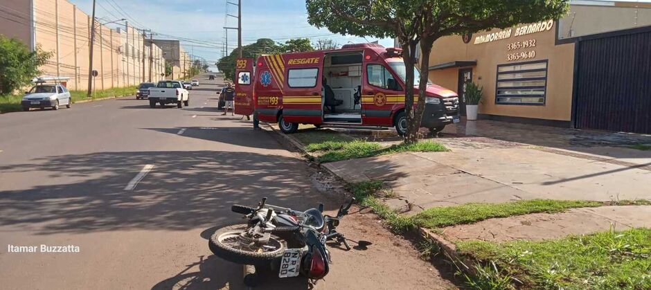 Acidente na Avenida Tamandaré