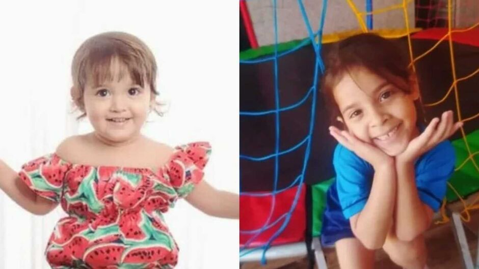 Sophia de 2 aninhos e Sophia, 6 anos