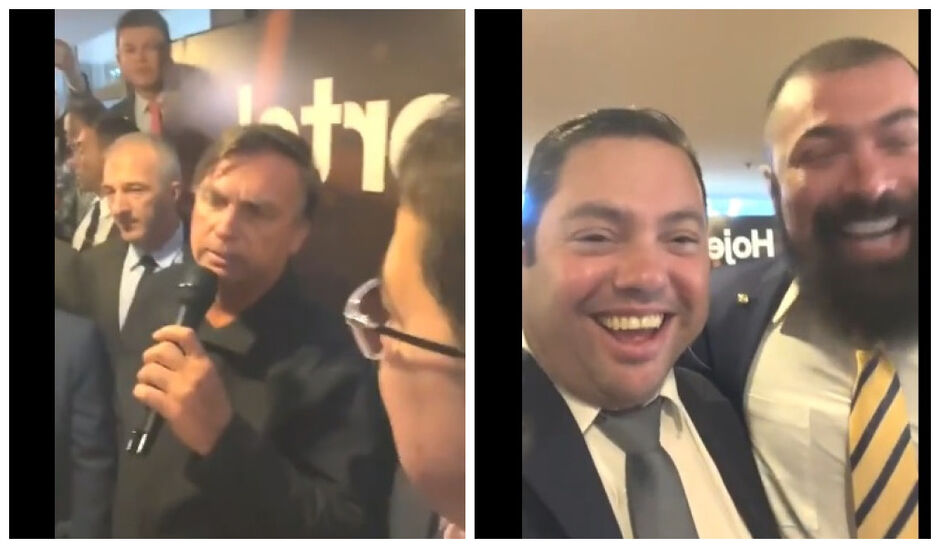 Rodolfo Nogueira e demais bolsonaristas foram ao encontro de Bolsonaro