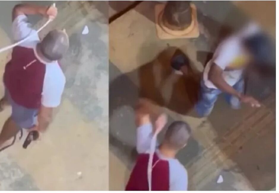PM agrediu homem que aguardava prato de comida