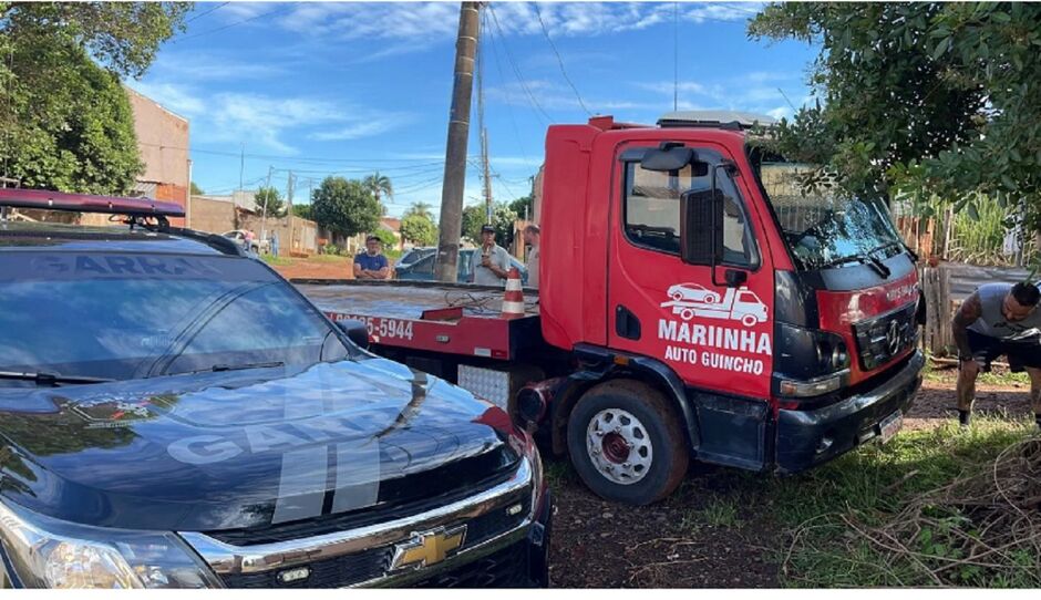 Caminhão foi recuperado