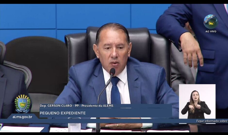Presidente da Casa, deputado Gerson Claro, esclareceu como é o trâmite