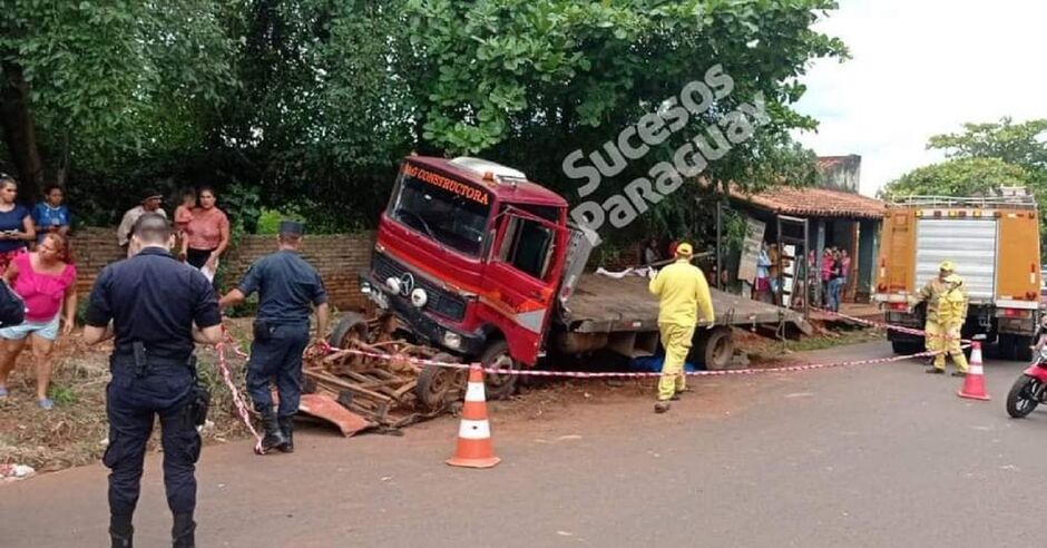 Motociclista morreu esmagado