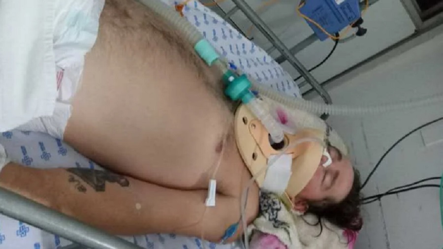 Alex Luiz segue internado se recuperando de acidente
